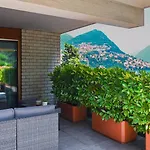 Daire Luxury Lake View Motta Apartment In Lugano *